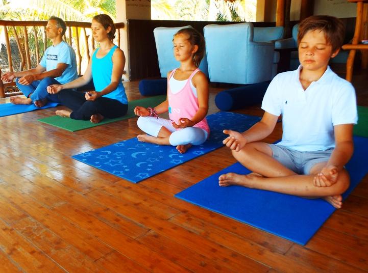 Mediteren en yoga met je gezin